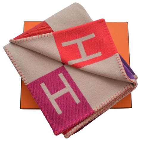 used hermes blanket